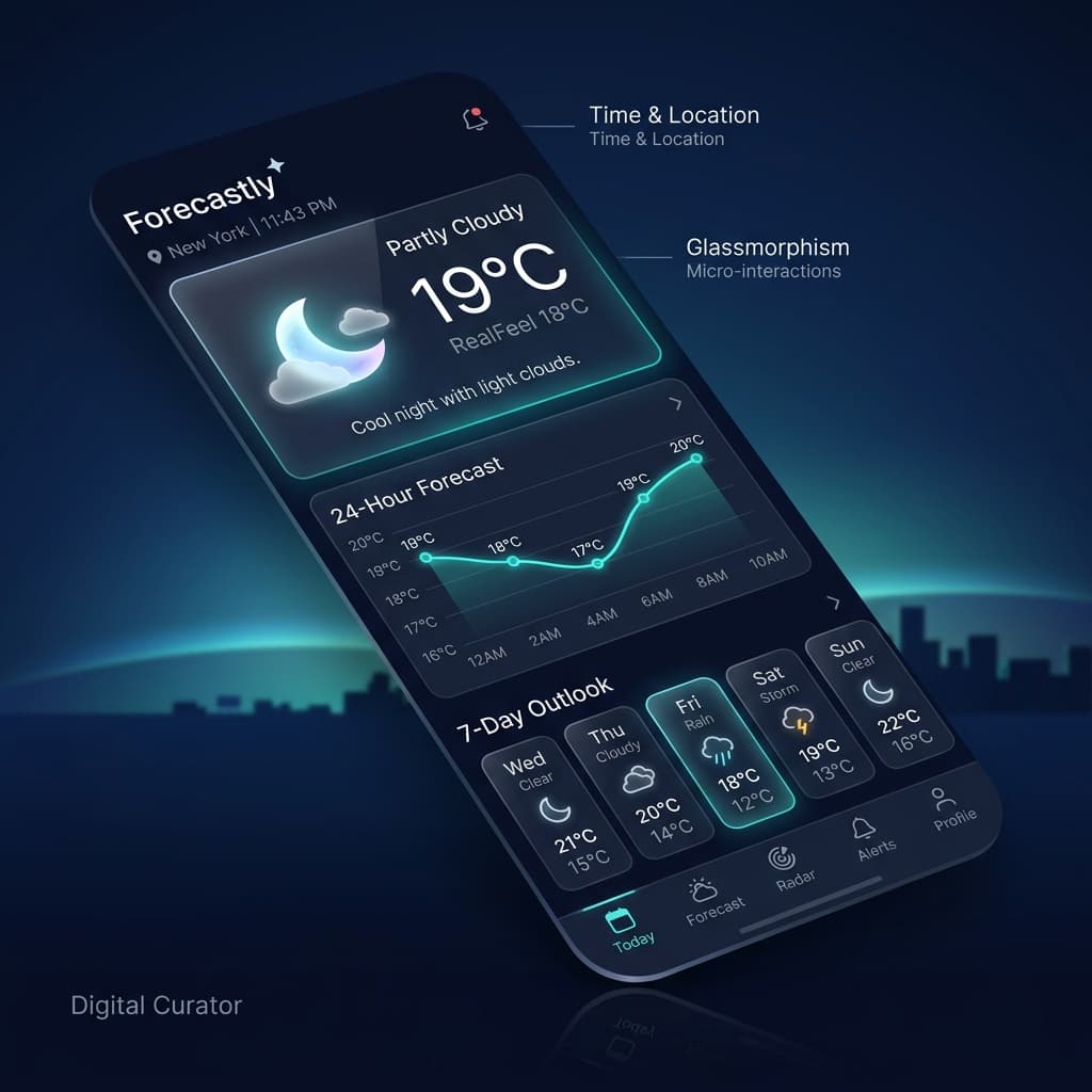 Forecastly screenshot 1